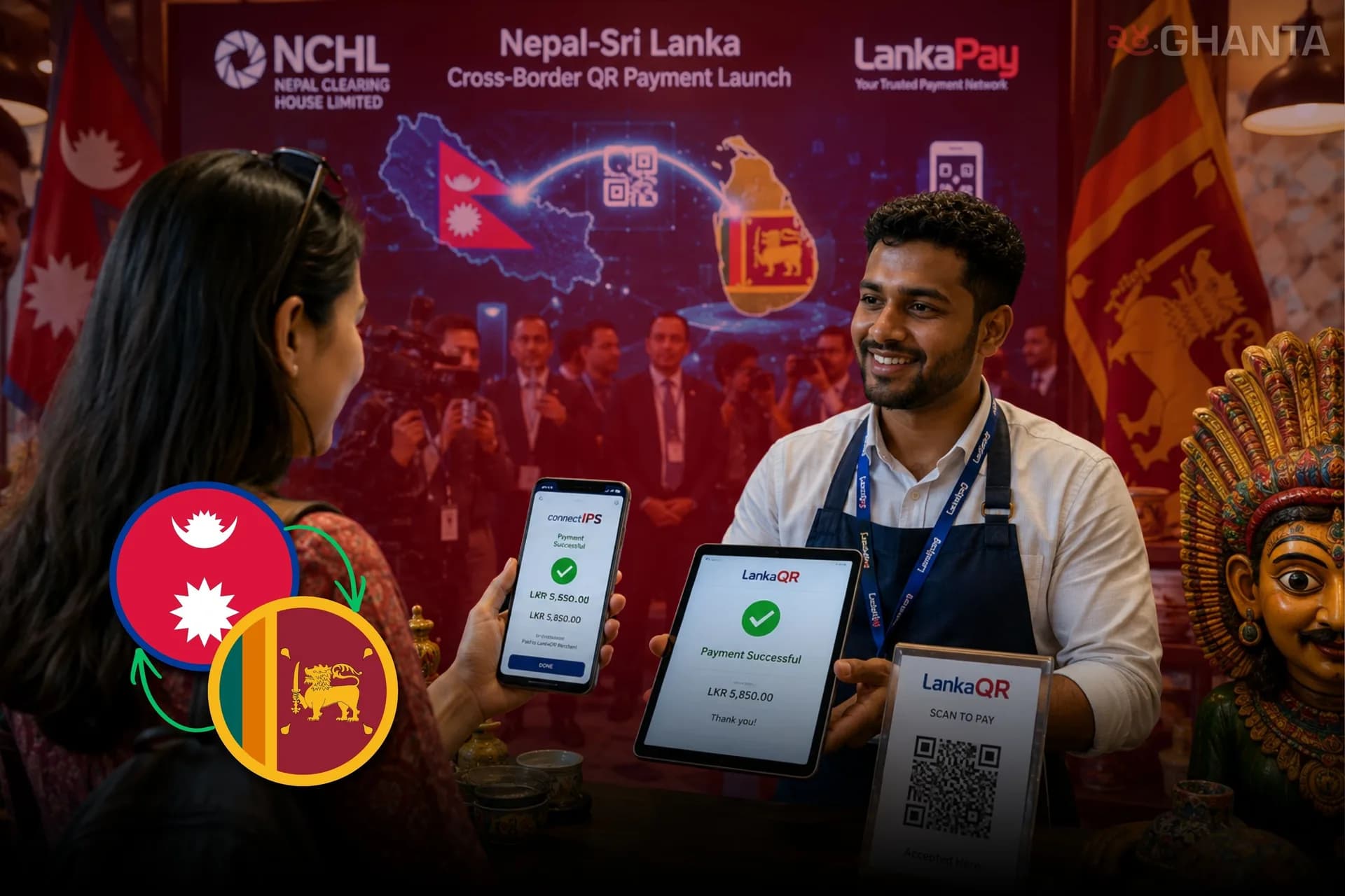 Nepali QR Payment Service Officially Launches In Sri Lanka