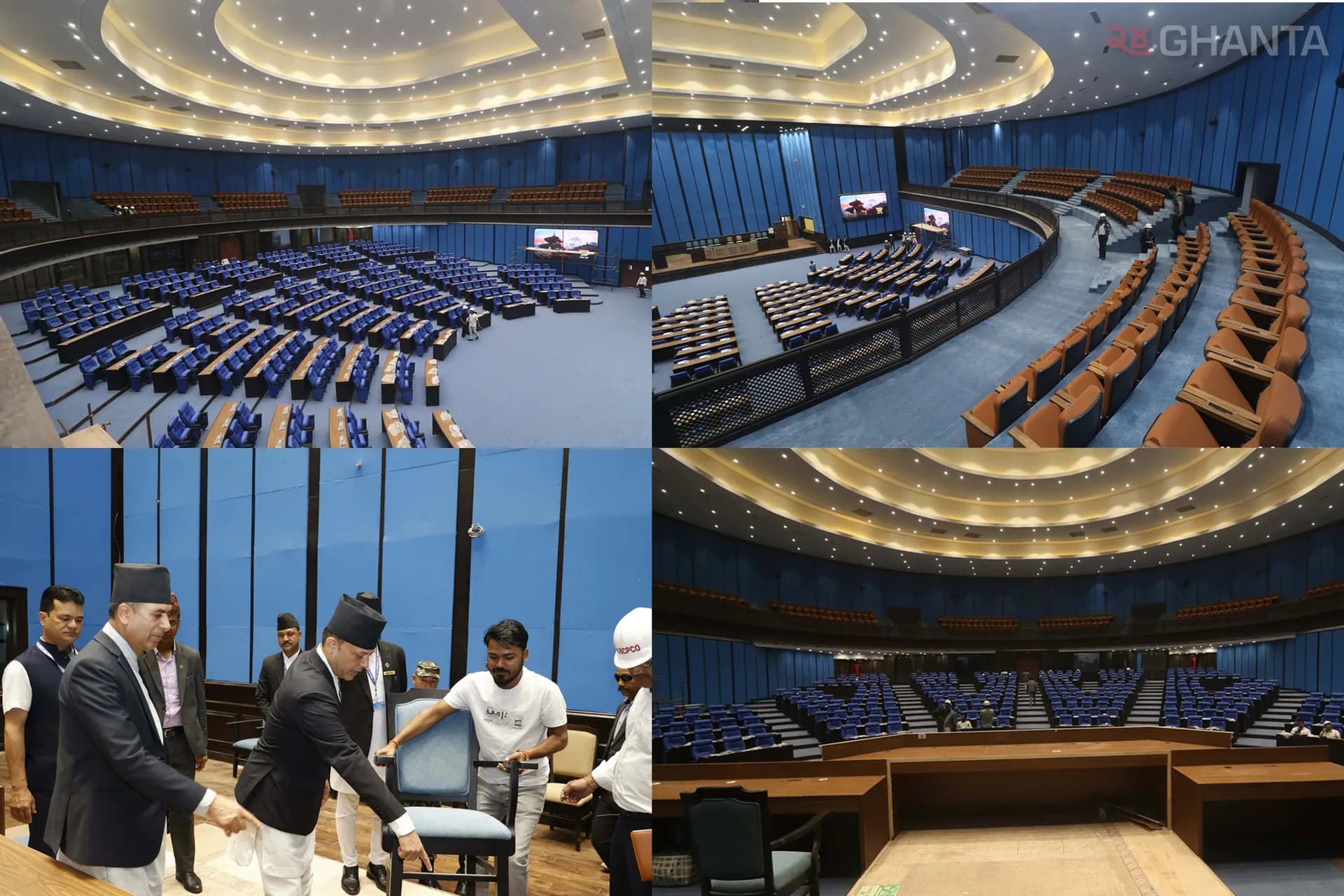 Main Chamber Of New Parliament Building