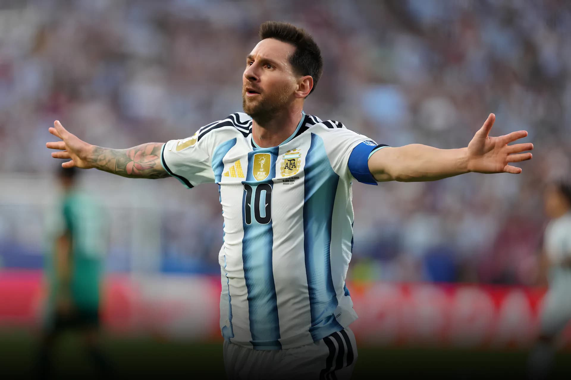 Messi Hat Trick Powers Argentina