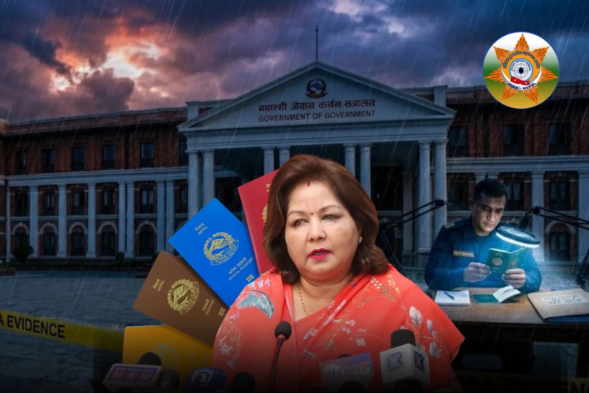 Arzu Drawn Into Passport Probe