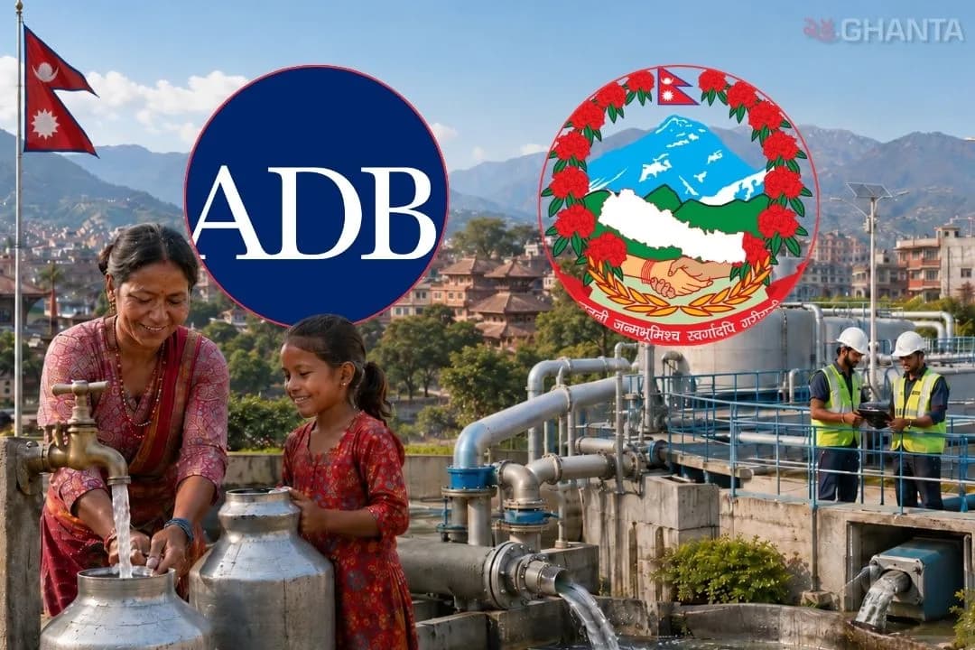 Asian Development Bank Approves Rs. 17.35 Arba Loan To Improve Water And Sanitation In Nepal