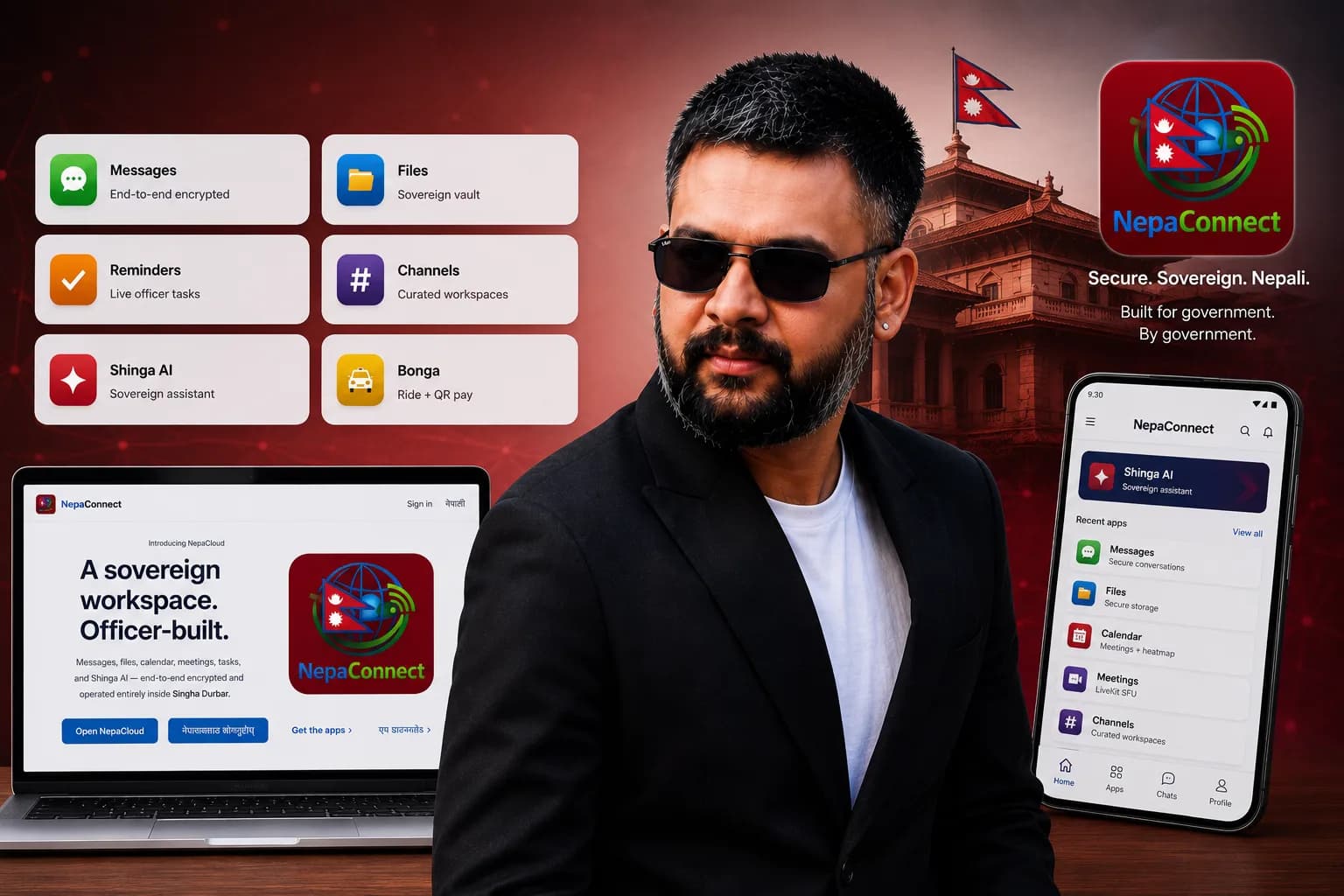 NepaConnect Appears on Google Play Store Ahead of Official Launch, Revealing Nepal Government's Secure Messaging Platform