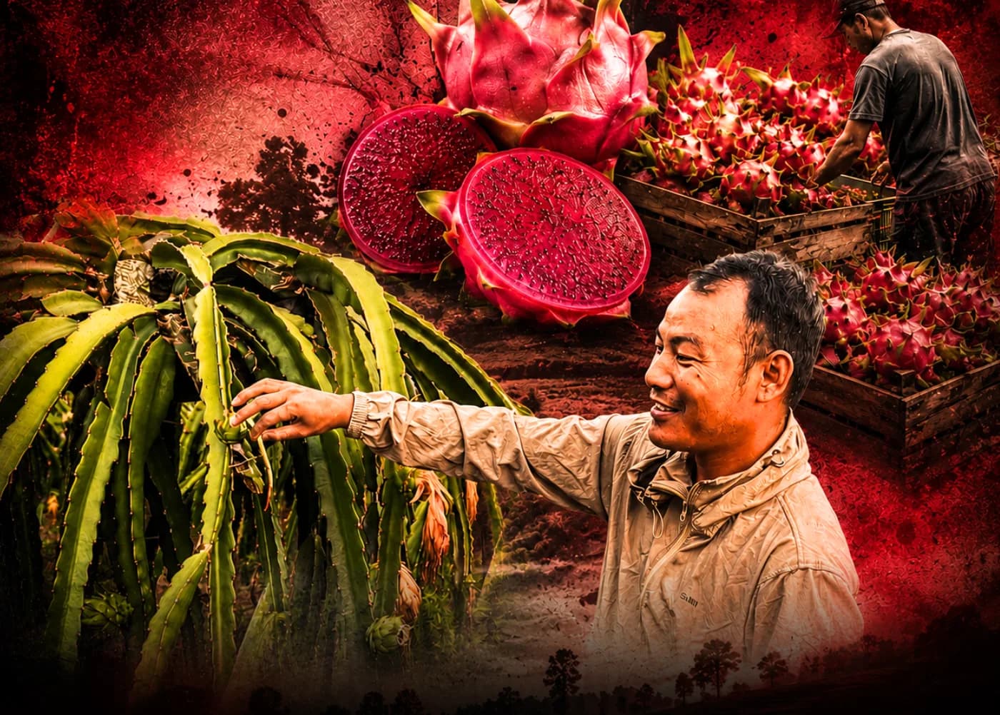 Farmer Earns Rs 12 Lakhs A Year From Dragon Fruit Farming In Ilam After Returning From Foreign Employment