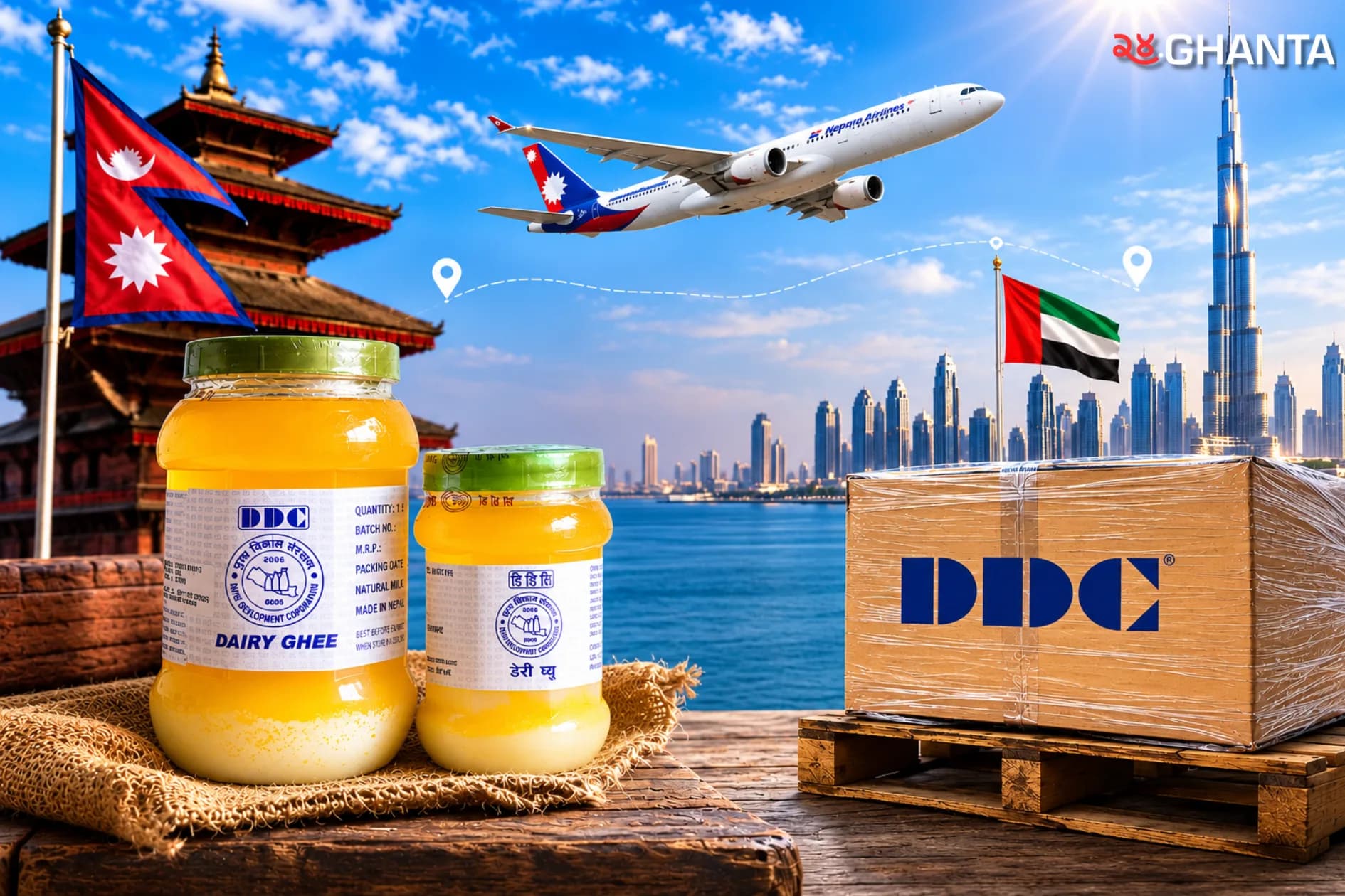 DDC Takes Nepali Ghee Global
