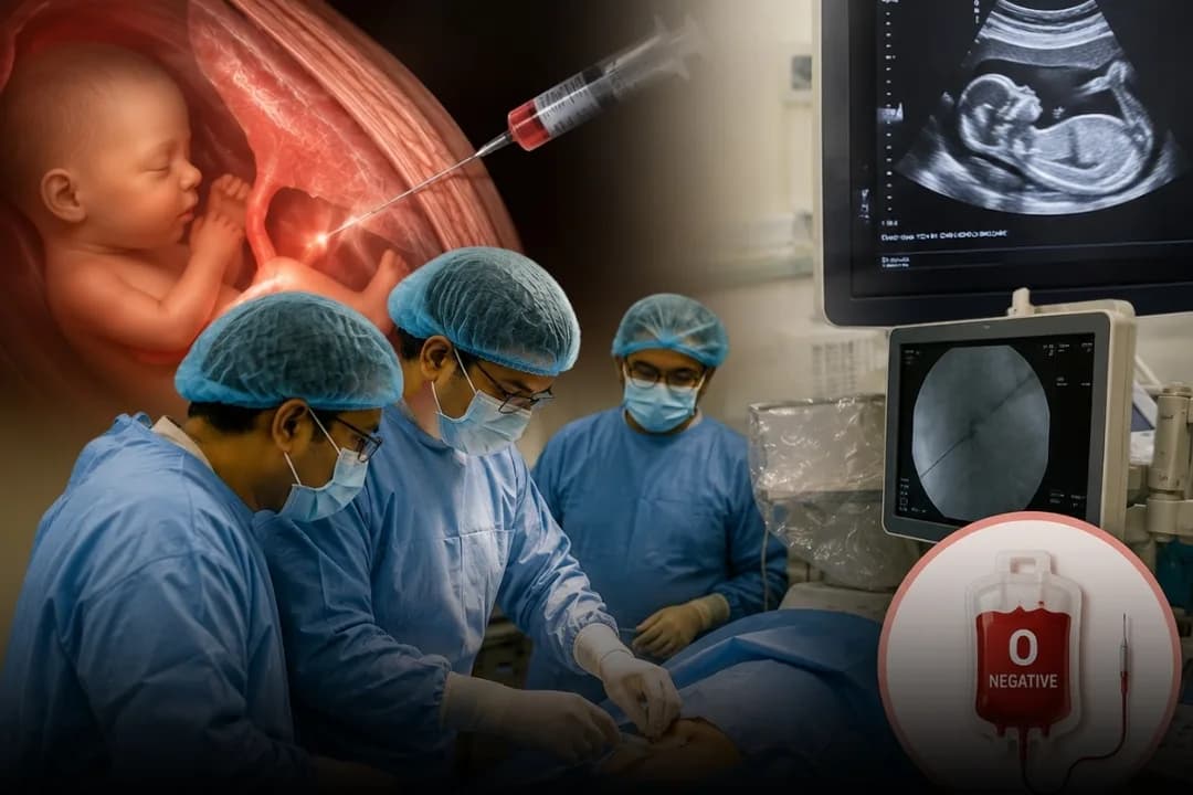 First In-Utero Anemia Treatment in Nepal