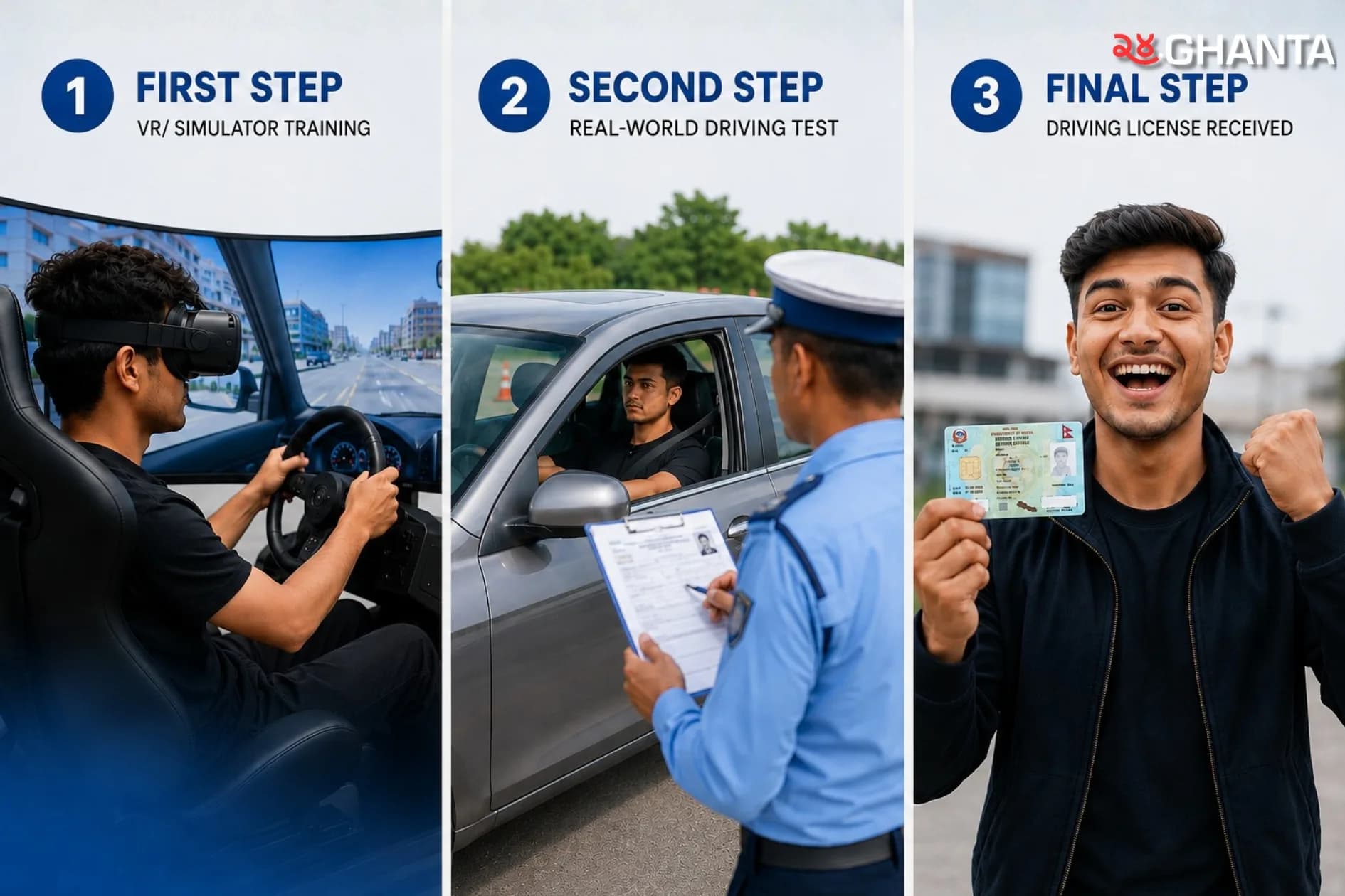Virtual Driving Lessons Enter Nepal