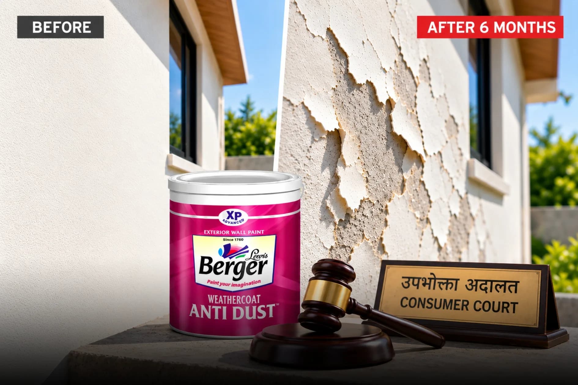 Paint Promise Ends In Court