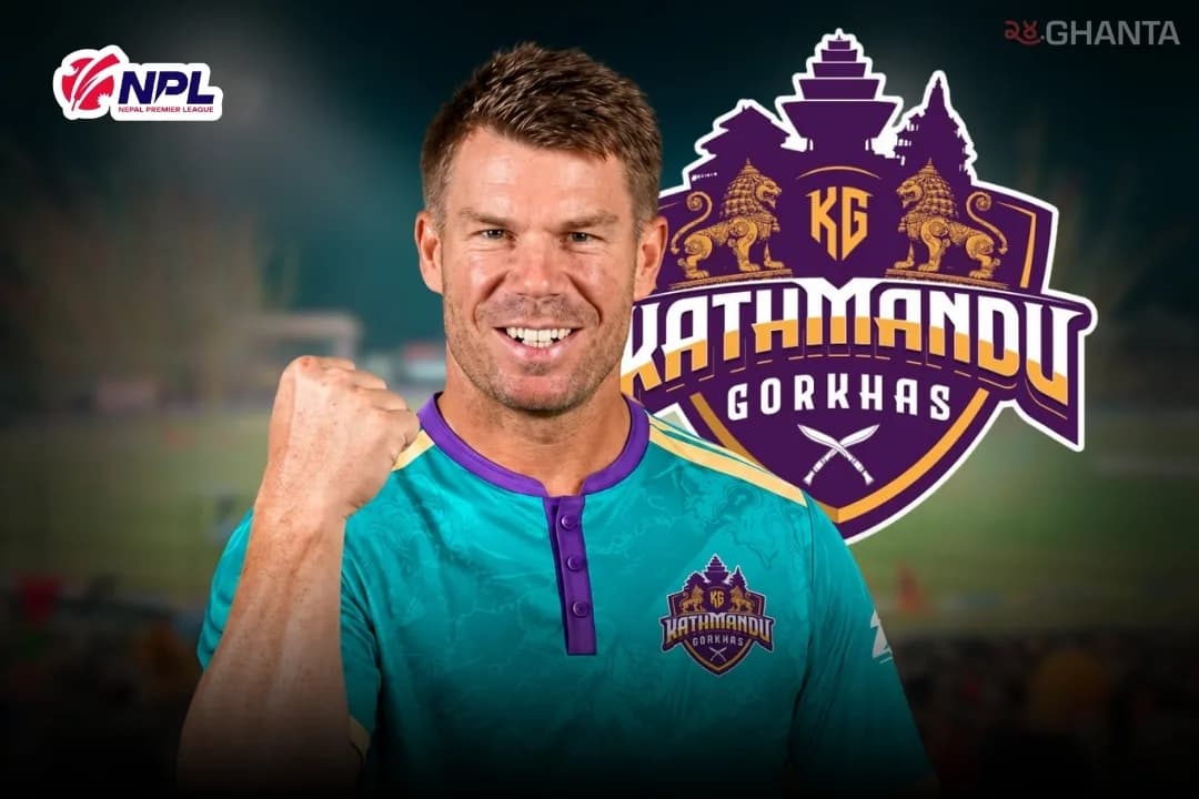 David Warner Joins Kathmandu Gorkhas for NPL Season 3 in Blockbuster Signing for Nepali Cricket