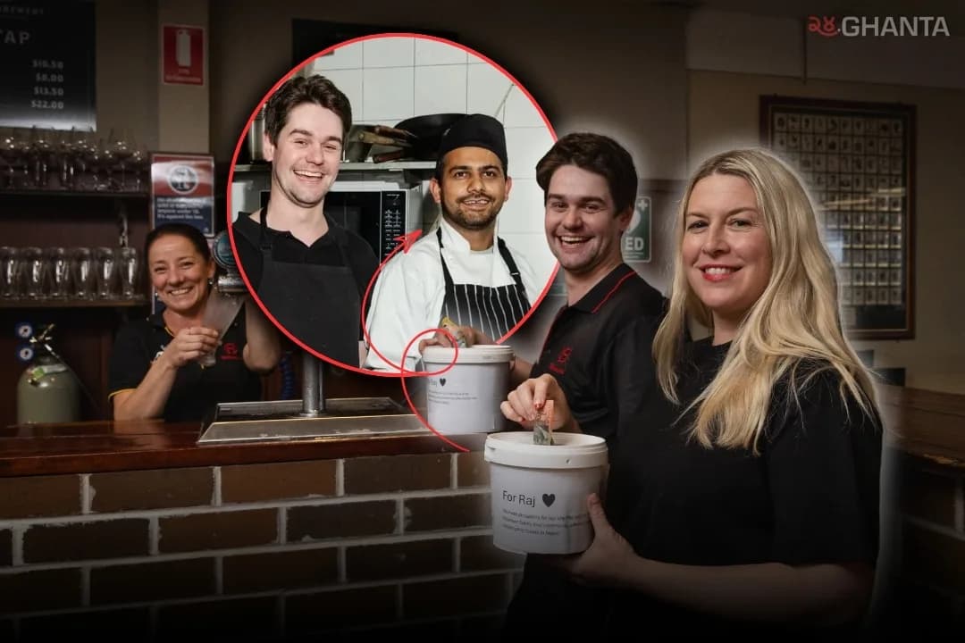 Australian Community Raises More Than AUD 5,000 for Nepali Chef Who Lost Four Family Members in Nepal Floods