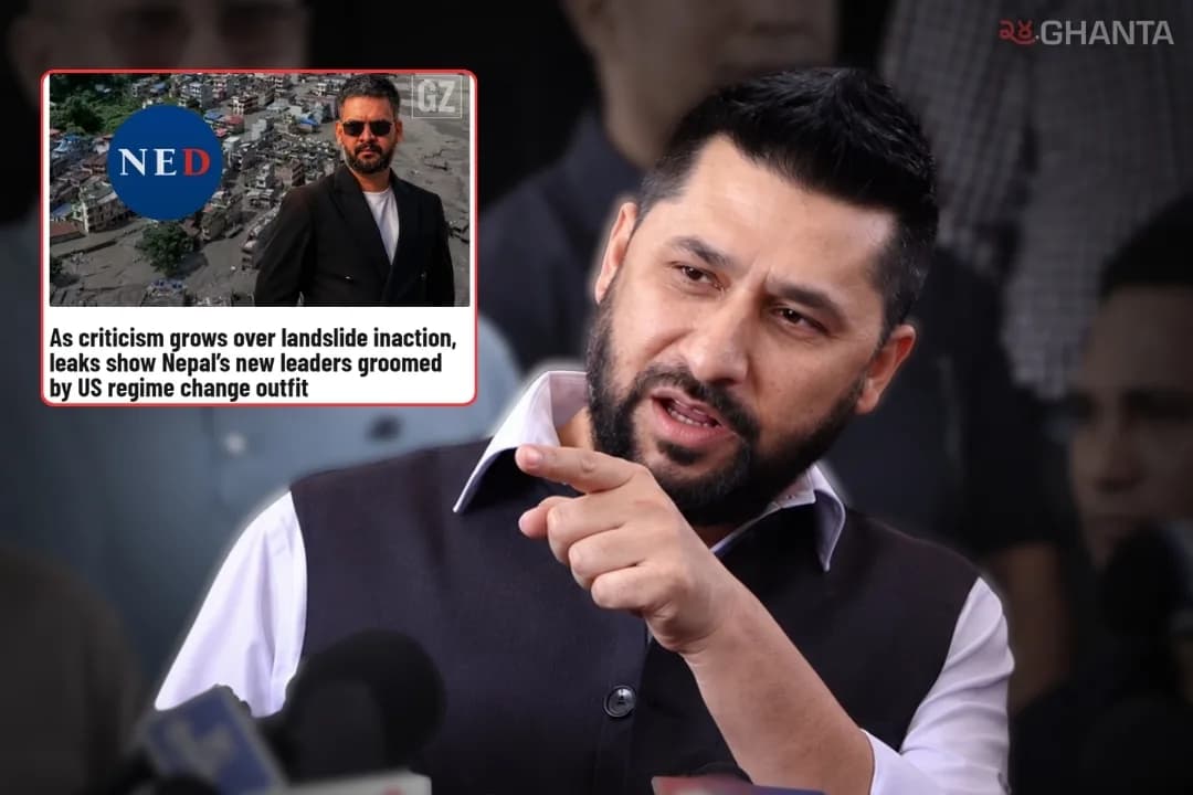 “I Haven’t Read It”: Rabi Lamichhane Questions Credibility of ‘Gray Zone’ Report