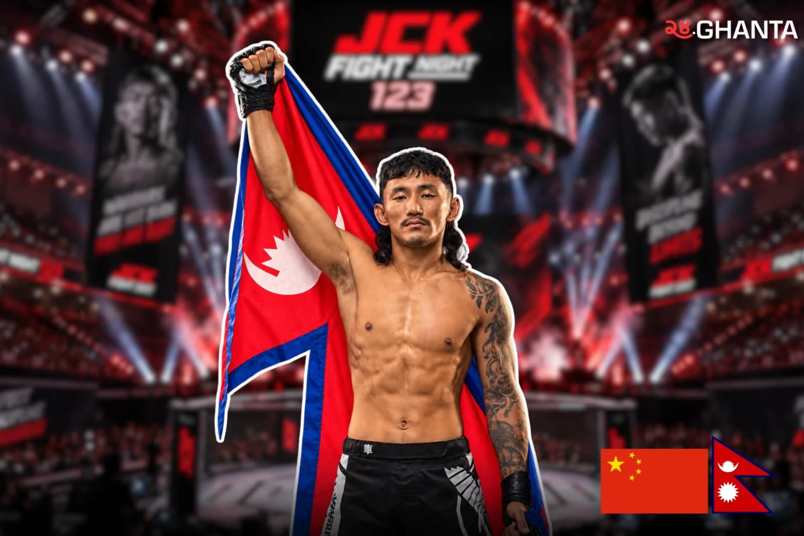 Nepal’s ‘The Gurkha’ Yuki Angdembe Steps Into China’s JCK Cage With UFC Ambitions