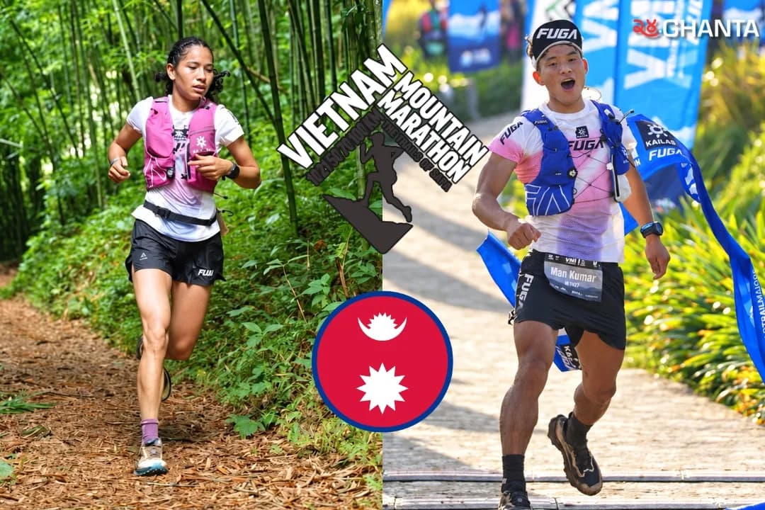 Nepali runners win Vietnam Mountain Marathon