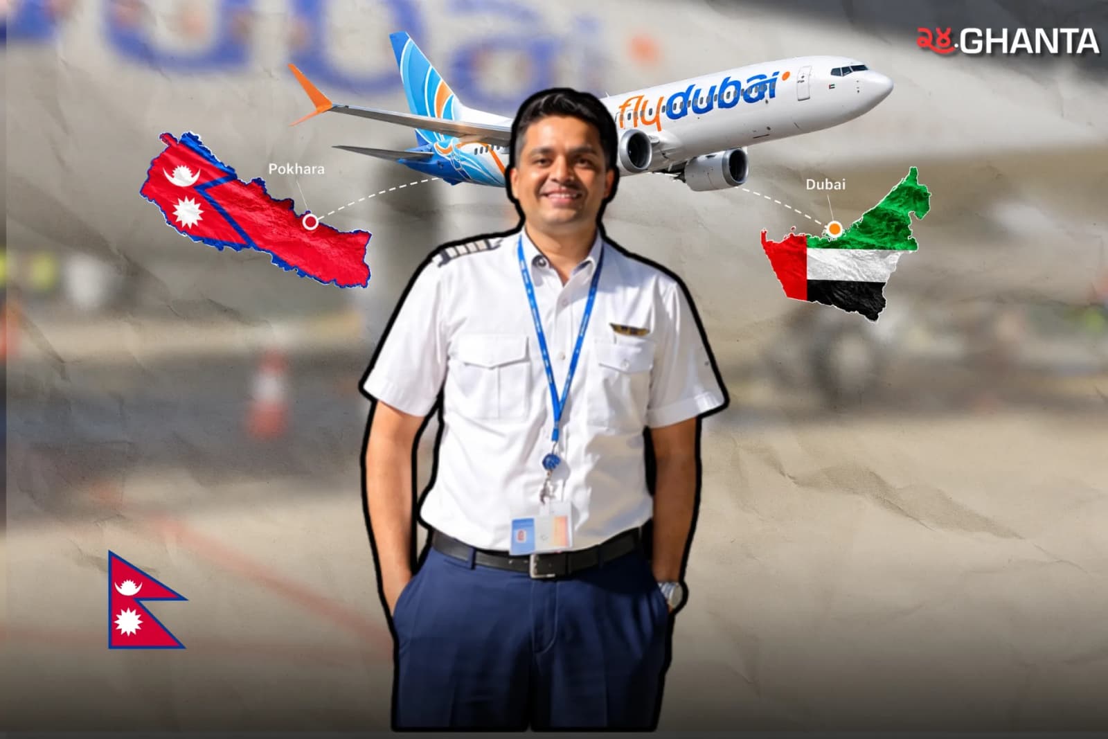 Nepali Captain Leads Landmark Flight