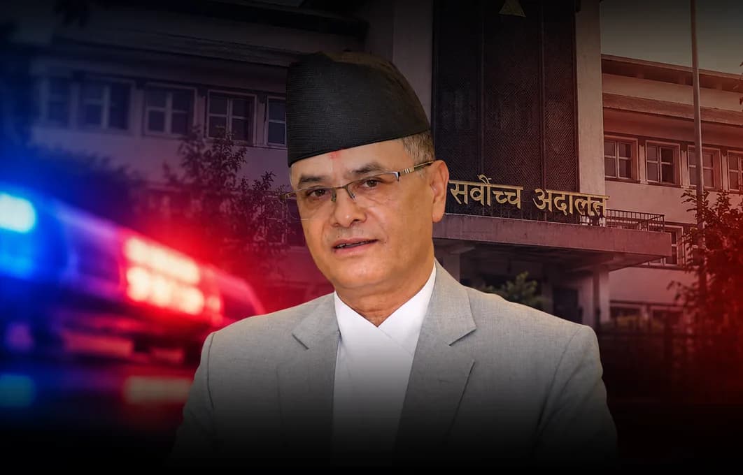 Former Chief Justice Cholendra Shumsher JB Rana Arrested