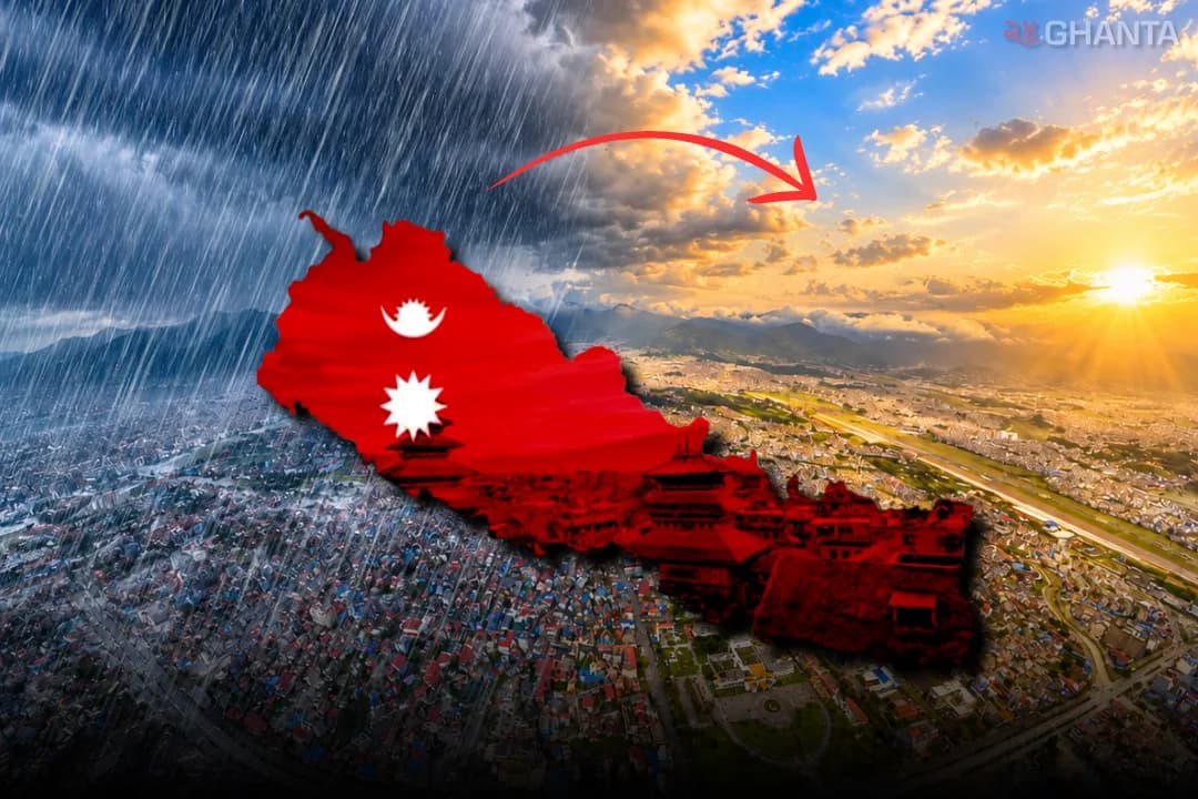 Heavy Rainfall Risk Reduces As Monsoon System Weakens Across Nepal