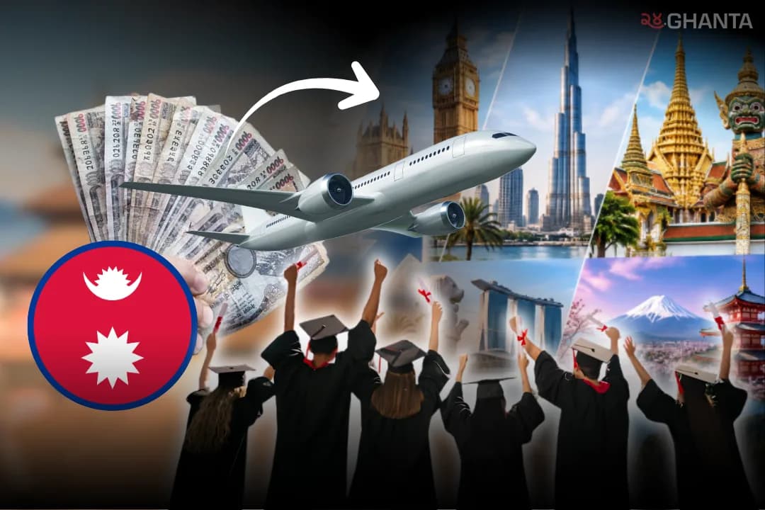 Nepalis Spend Rs 209 Billion on Foreign Education and Travel in One Year