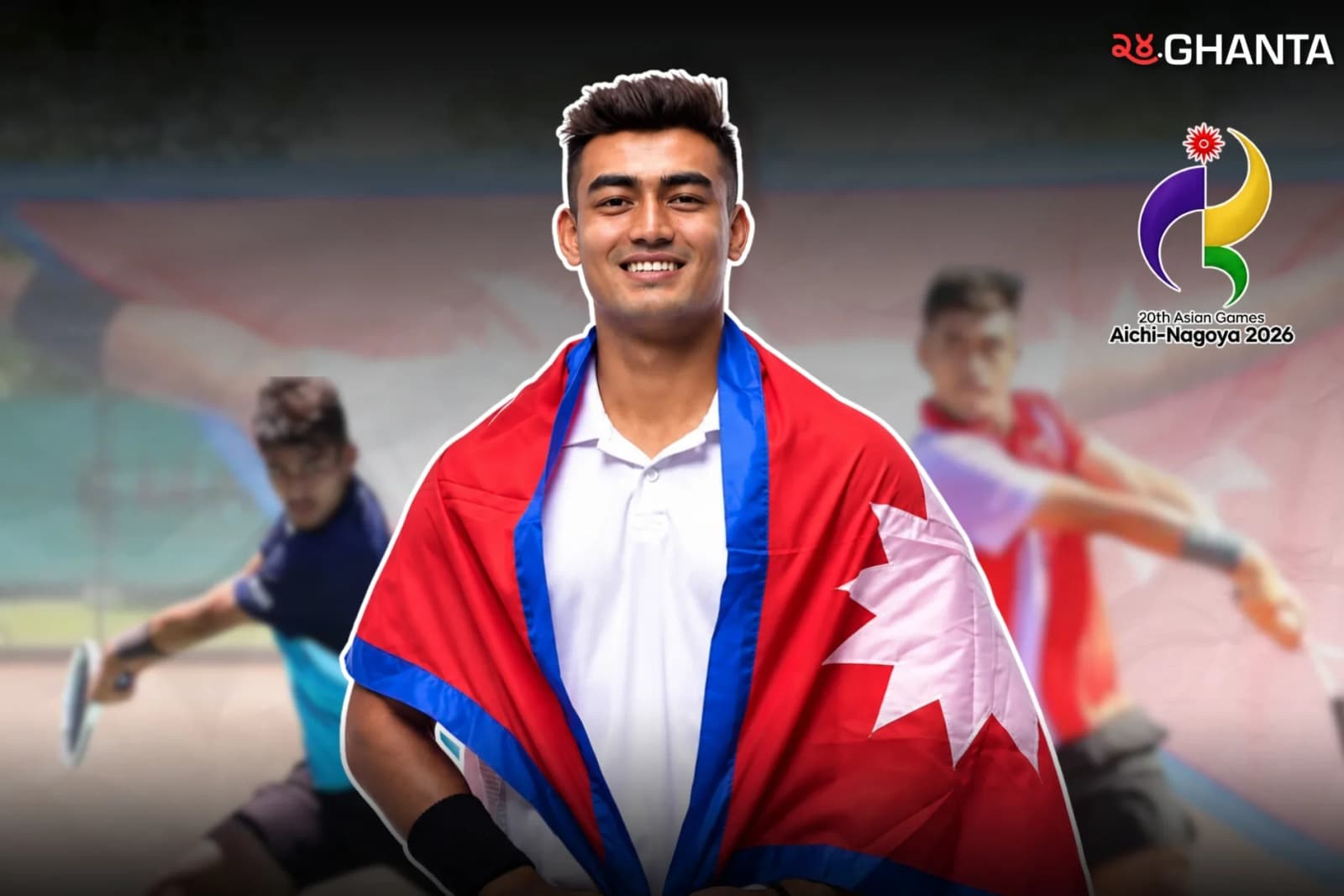 Bastola Marks Historic Fourth Asiad