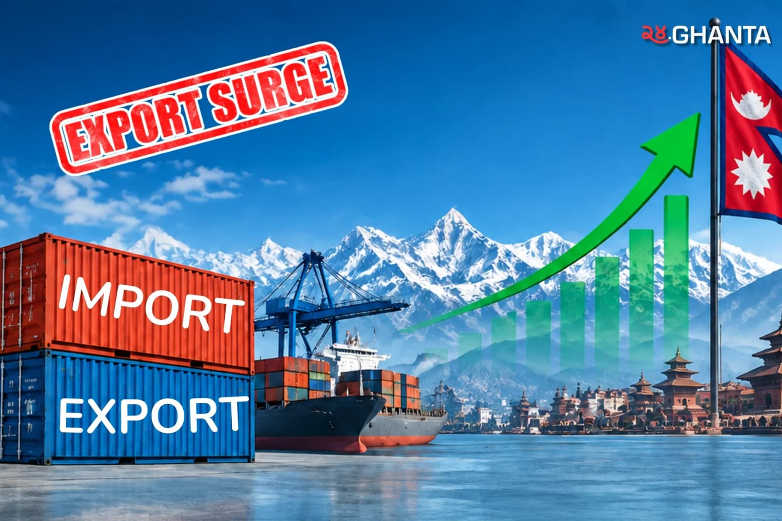 Nepal Trade Report FY 2082/83: Imports Rise While Exports Grow 18 Percent With Palm Oil And Cardamom Leading Growth
