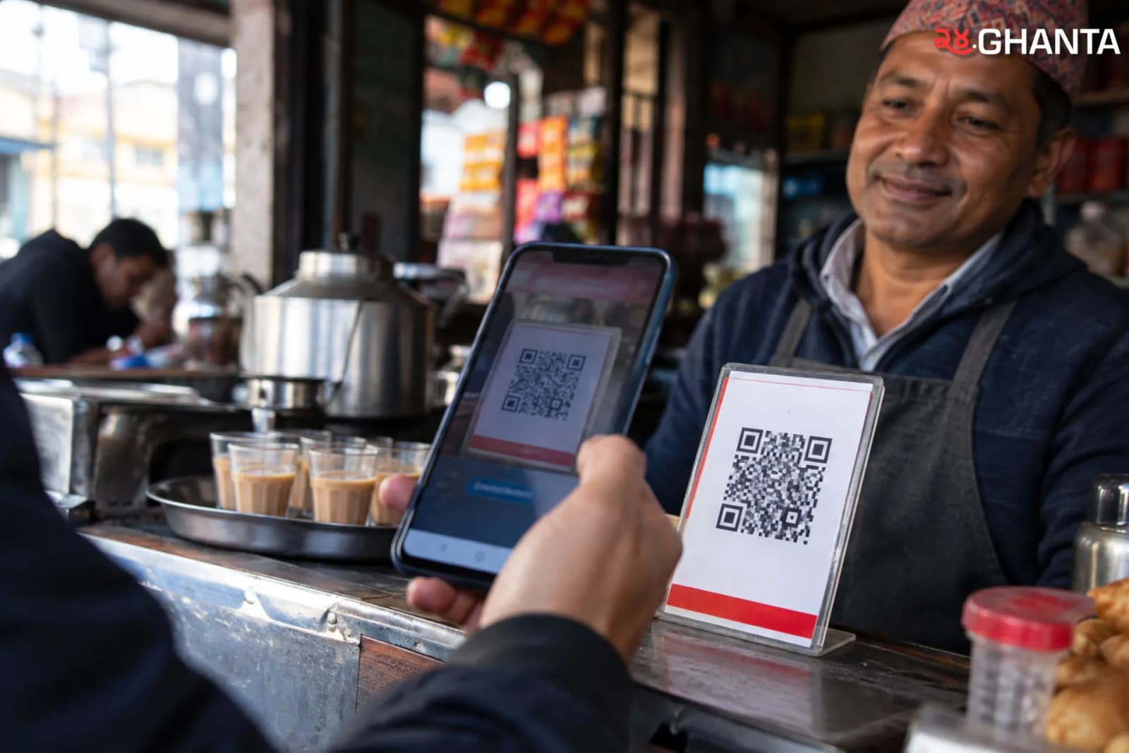 Nepal’s shift from cash to digital payments is becoming part of everyday life, with QR codes increasingly connecting customers and small businesses.