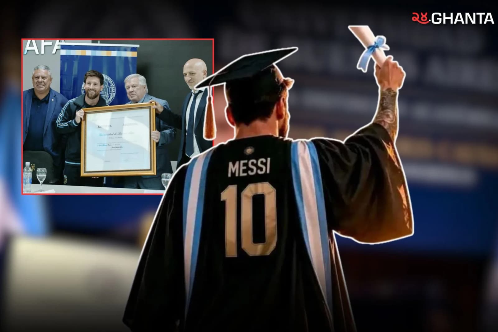 Messi Receives UBA Honorary Doctorate