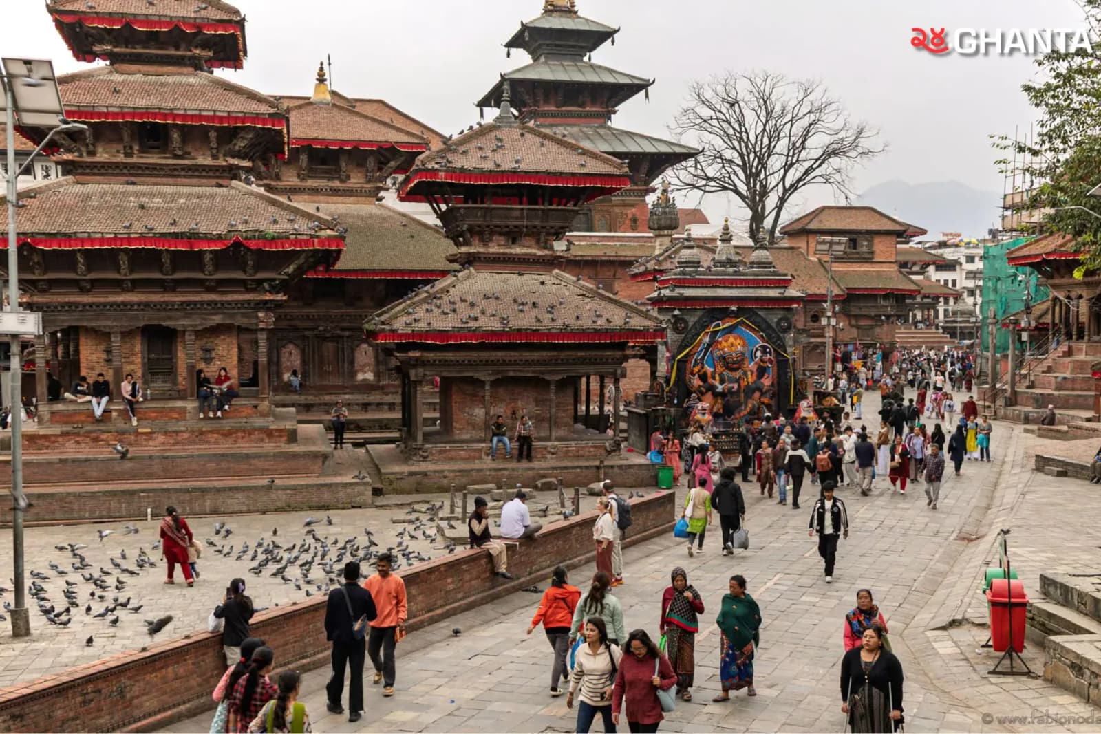 People walk through Kathmandu's busy streets in search of education, jobs, and better opportunities, while facing the rising cost of city life.