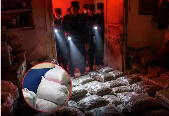 Police Recover 276 Kilograms Of Marijuana Found Abandoned Inside Bushes Near Karjanha Municipality In Siraha