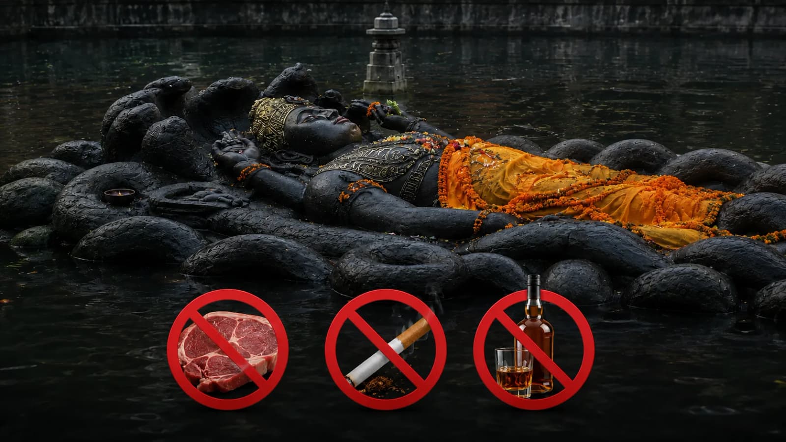 Budhanilkantha Municipality Bans Sale of Meat, Alcohol and Tobacco Near Major Shrines