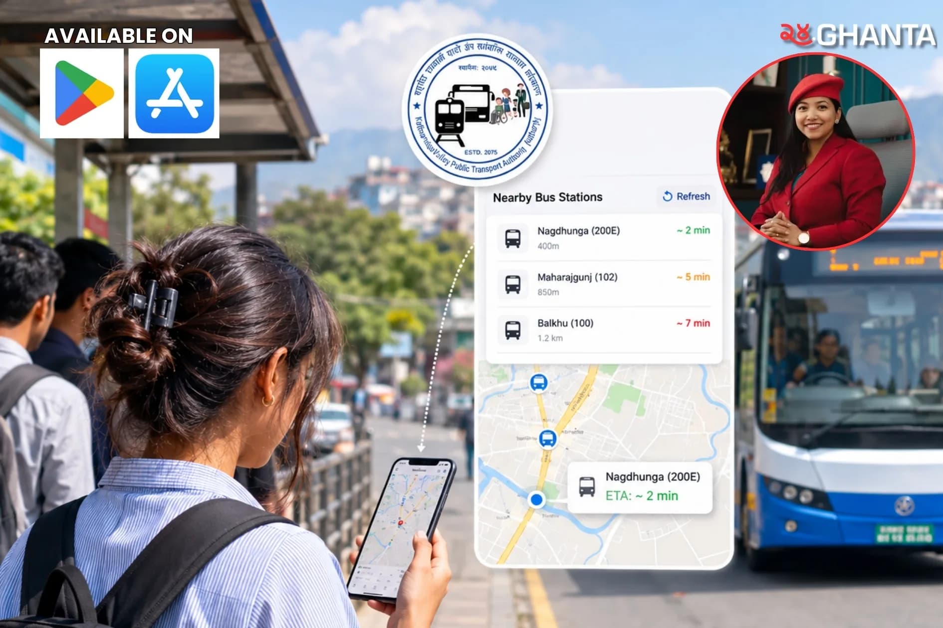 Track Kathmandu Buses In Real-Time
