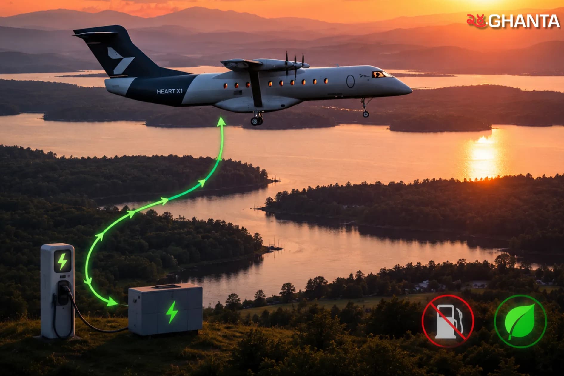 Electric Aircraft Flies On $5