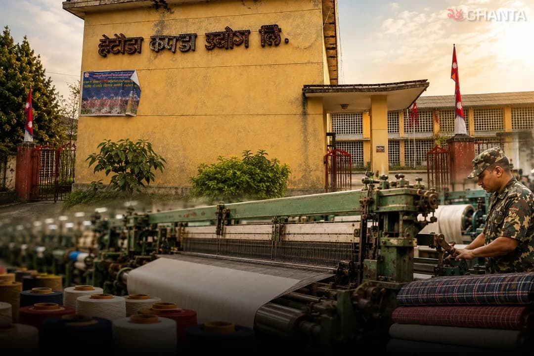 Hetauda Textile Industry Comes Back to Life After 25 Years as Looms Resume Production