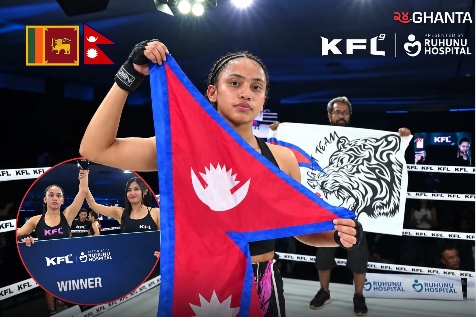 Yugeen Keeps Nepal’s Flag Flying