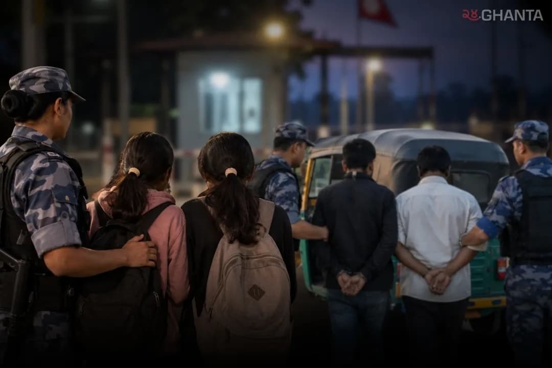 Two 16-Year-Old Girls Rescued in Banke While Allegedly Being Taken to India on False Job Promise