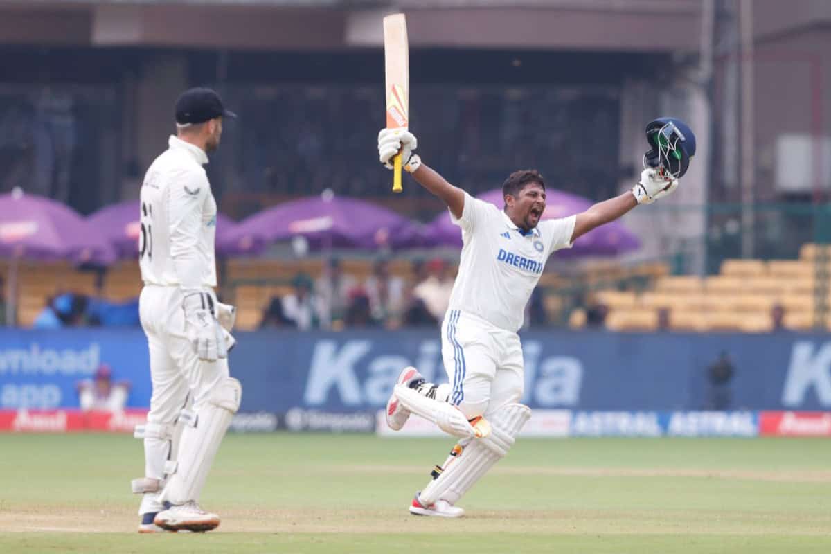 Sarfaraz khan india vs newzeland test