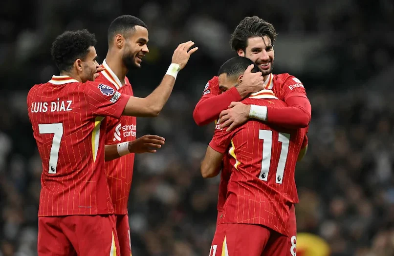 Liverpool swept four points clear at the top of the Premier League as Mohamed Salah's masterclass inspired a memorable 6-3 rout of Tottenham