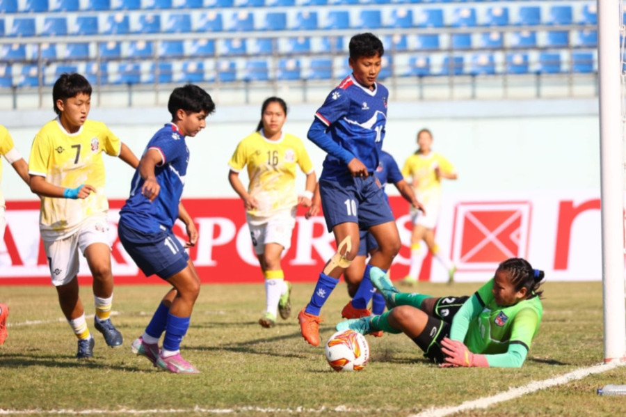 Nepal and Bhutan Draw in Sunday’s Women’s U-19 Match